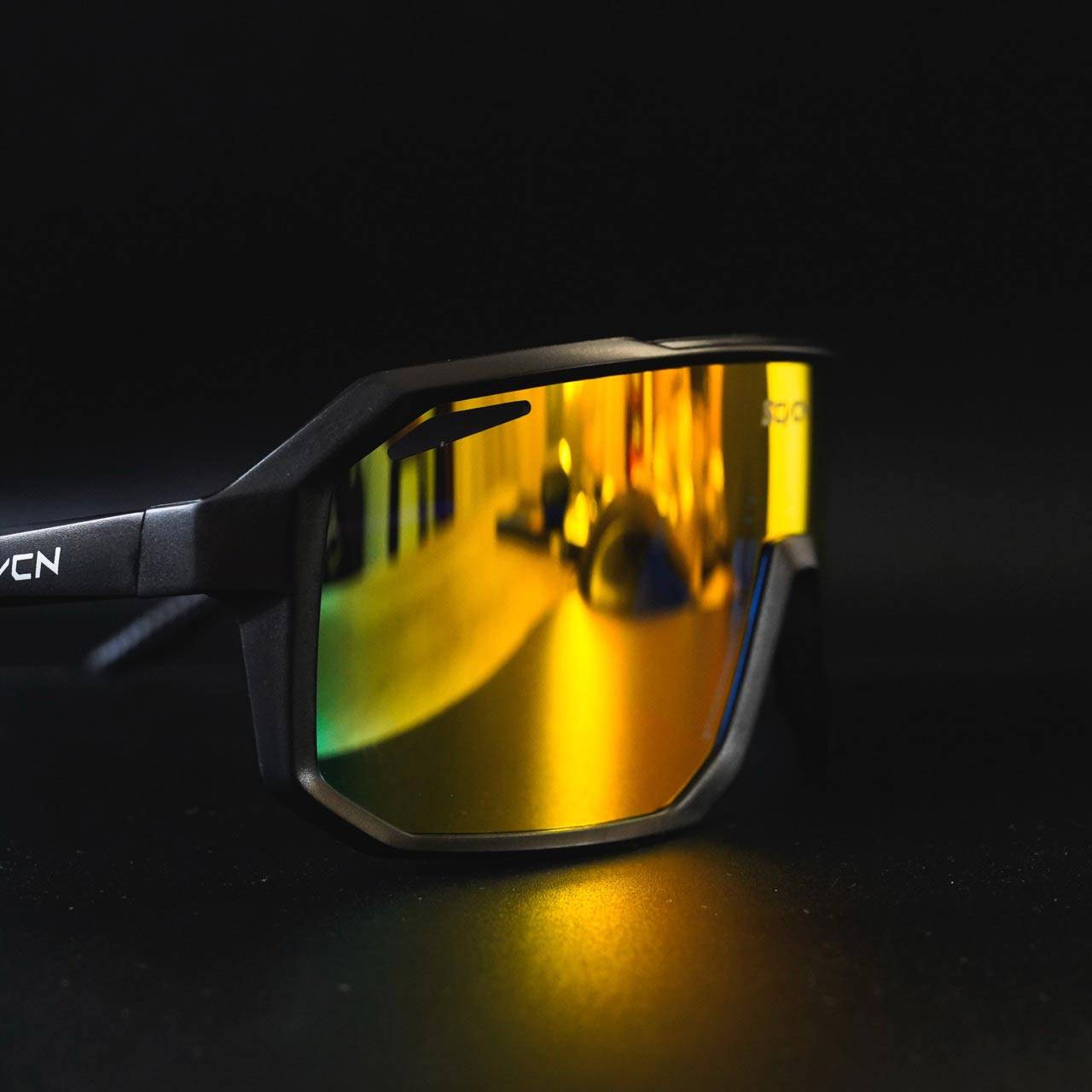 Lunettes de cyclismes - Détail verre