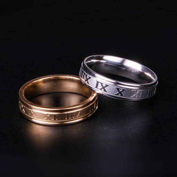 Bague en acier inoxydable